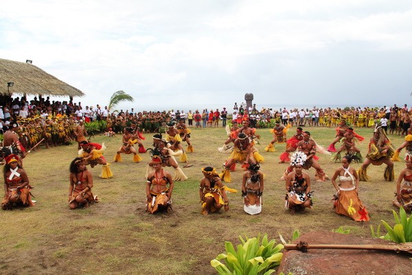 Polynesian danse
